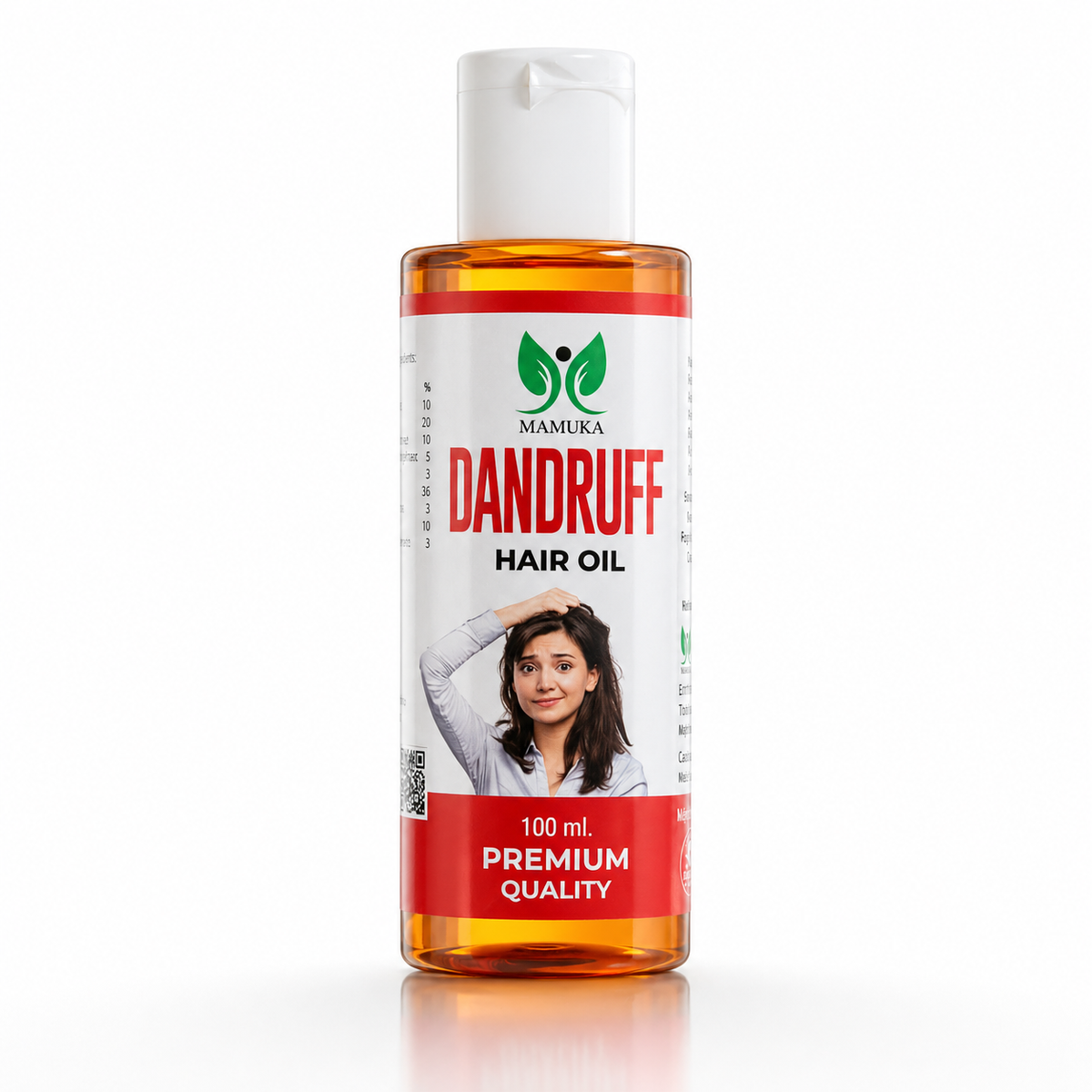 Mamuka Dandruff Hair Oil- Home made