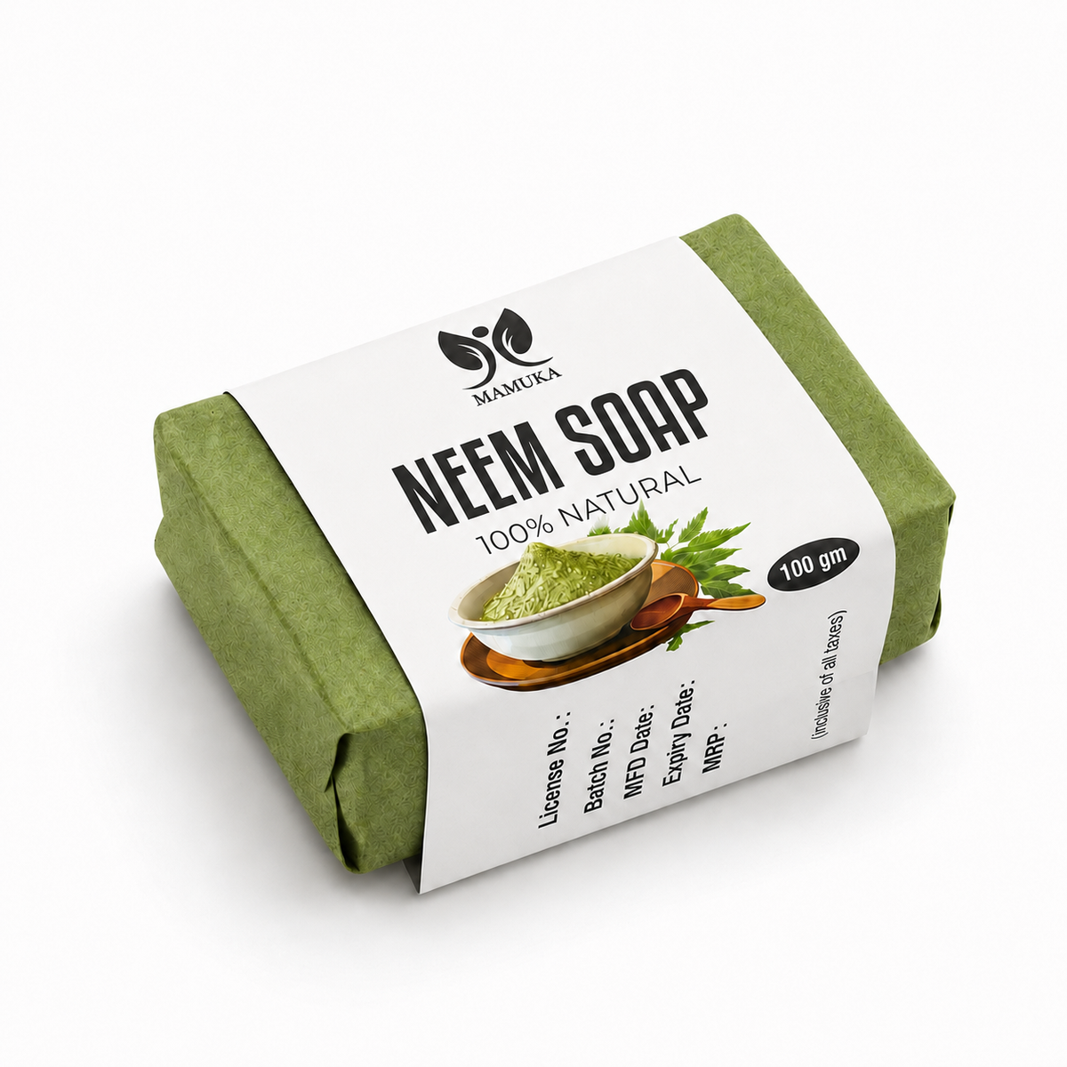 Neem Organic Soap- Mamuka Healthcare